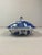 Antique English Staffordshire Blue Willow Covered Serving Dish For Sale In New York - Image 6 of 6