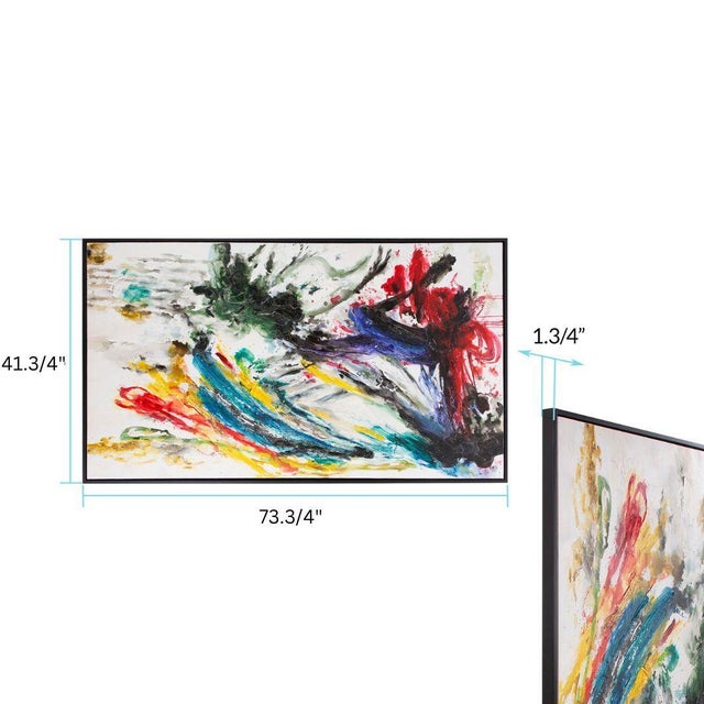 Wood Spring Emerges Hand Painted Original Art For Sale - Image 7 of 8