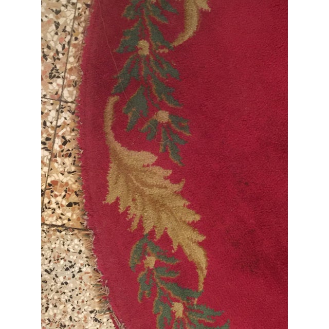 Early 21st Century Peacock Art Deco Inspired Wool Rug by Doris Leslie Blau For Sale - Image 5 of 6