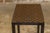 Leather Louis Vuitton Top Small Side Table with Custom Metal Base and Stretchers For Sale - Image 12 of 12