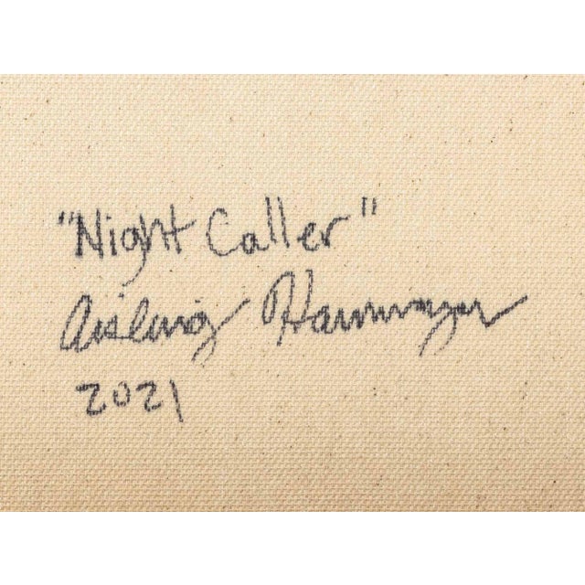 Aisling Hamrogue "Night Caller" Oil, 2021 For Sale In New York - Image 6 of 6
