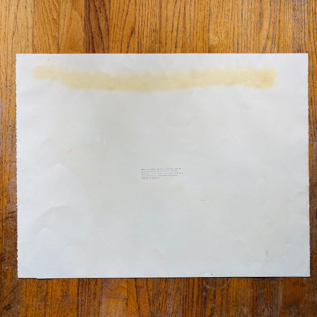 Mid 20th Century Marc Chagall "La Bastille" Large Limited Edition Lithograph – Textured Paper Reproduction For Sale - Image 11 of 14