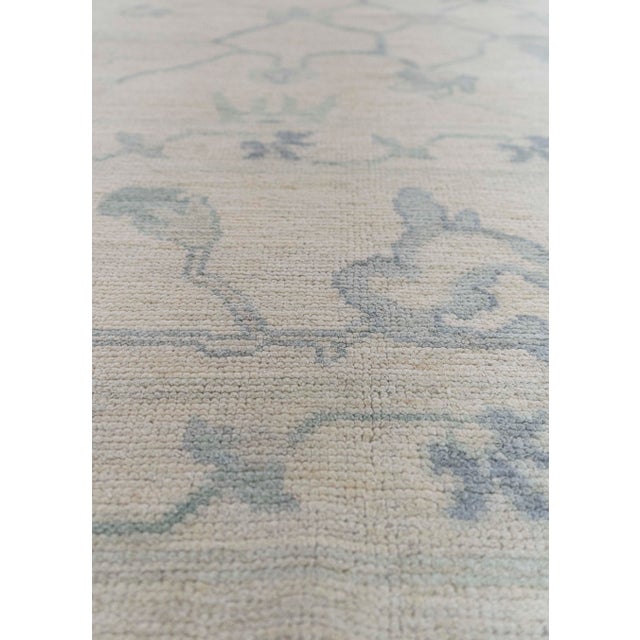 Turkish Turkish Oushak Rug 10' x 14'4" #20355 For Sale - Image 3 of 8
