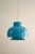 Scandinavian Blue Pendant Lamp, 1970s For Sale - Image 9 of 9