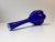 This is a mid-century gourd shaped cobalt blue cased glass vase designed by Gunnar Ander. I have official proof of...