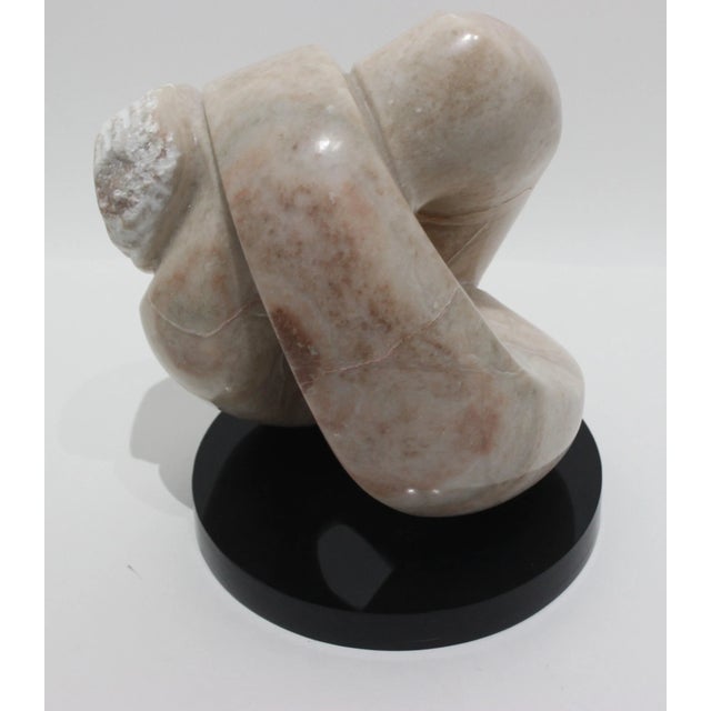 1970s Abstract Marble Sculpture by Helen Kerzner For Sale - Image 5 of 11