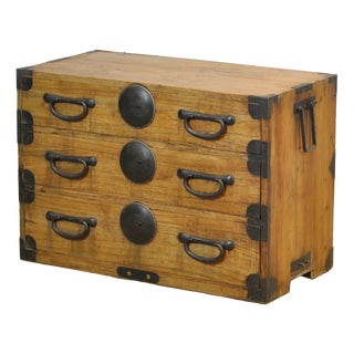 Japanese Tansu Chest of Drawers, 1870 For Sale