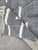 Gray Moroccan Rug Handmade Rug - 8.9 X 5.9 Ft For Sale - Image 4 of 8