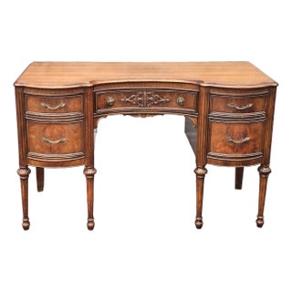 Early 20th Century French Louis XV Style Mahogany Vanity Desk For Sale