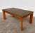 Modernist Fossil Marble Coffee Table with Wooden Base, 1970s For Sale - Image 9 of 10