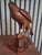 Brienz Swiss Woodcarvers, Eagle Sculpture, 1920s, Glass and Wood For Sale - Image 13 of 18
