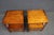 Late 20th Century Pair of Ethan Allen Mahogany Bedside Tables With X-Form Supports For Sale - Image 5 of 13