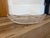 Glass Vintage Pressed Clear Glass Oval Celery or Relish Dish For Sale - Image 7 of 11