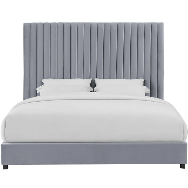 Yes, taller is better. We've reached a whole new level with the Arabelle bed and its impressive stately, channel-tufted...