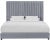 Yes, taller is better. We've reached a whole new level with the Arabelle bed and its impressive stately, channel-tufted...