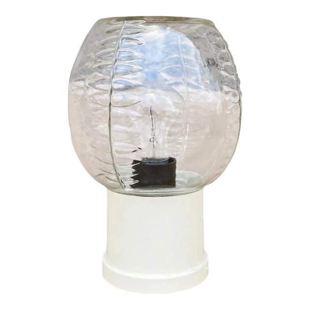 Modernist Bedside Lamp, Massive Belgium, 1970s. For Sale