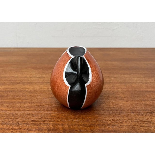Mid-Century German Ceramic Vase from Krösselbach Keramik, 1960s For Sale - Image 6 of 17