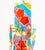 Dorothy Muriel Gillespie (American, 1920-2012) "Royal Color and Shadow A and B" Sculpture, 2000, polychrome enamel on...