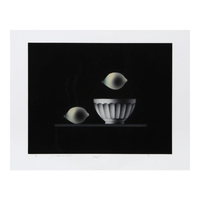 Mario Avati, Un Soupcon De Gravite, Mezzotint For Sale