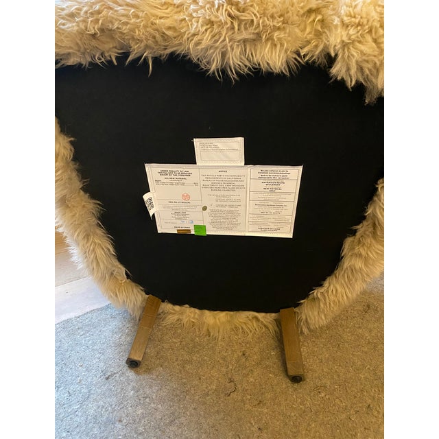 Restoration Hardware Timothy Oulton Yeti Sheepskin Armchair Chairish