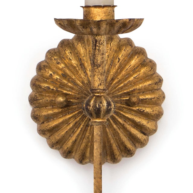 Not Yet Made - Made To Order Regina Andrew Clove Sconce Single (Antique Gold Leaf) For Sale - Image 5 of 6
