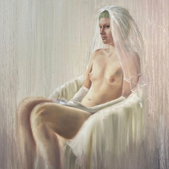 Milena Kwiatkowska, No Title, Series: Suspended in Time, 2026, Oil on Canvas For Sale - Image 4 of 6