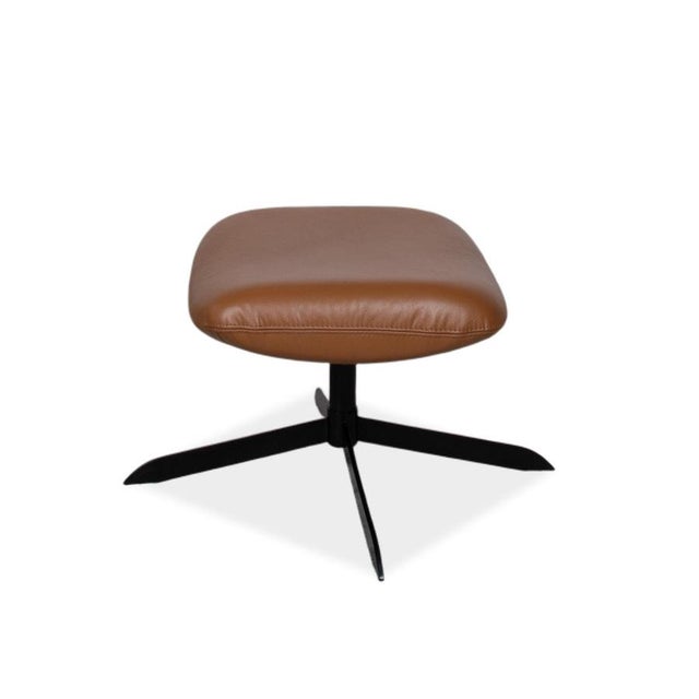 Set of Leather Solo Armchair and Ottoman with Manual Function from Bolia For Sale - Image 16 of 17