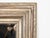 Dutch 1800s Silver Leaf Gilt Mirror with Carved Grooved Motifs and Beveled Plate For Sale - Image 4 of 8