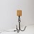 Metal Brutalist Anchor Table Lamp, 1950s For Sale - Image 7 of 15