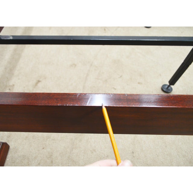 Henkel Harris Mahogany King Rice Poster Bed For Sale In Philadelphia - Image 6 of 15