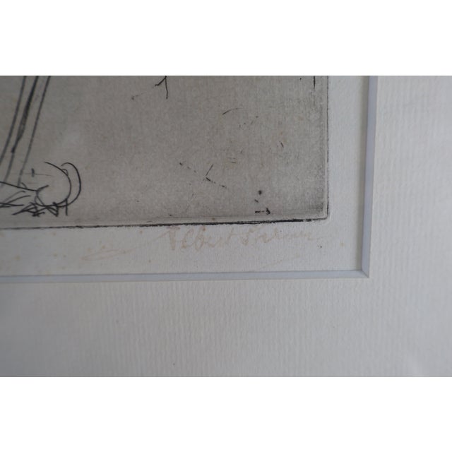 Figurative Rare Albert Sterner Signed “The Doctor” 1928 Etching—Artist-Inscribed 2nd State, Edition of 50 For Sale - Image 3 of 16