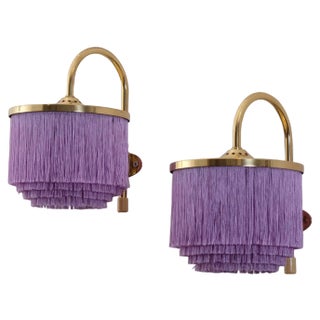 Purple V271 Wall Lights by Hans-Agne Jakobsson, 1960s, Set of 2 For Sale