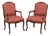 Pair of Lewis Mittman Louis XV Fauteuil Armchairs For Sale
