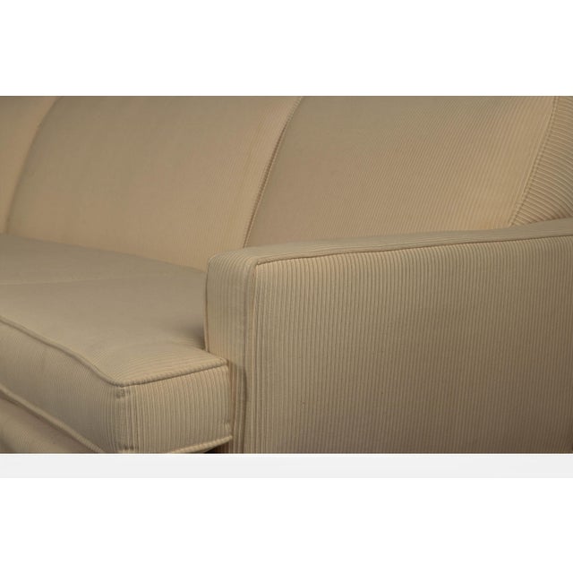Mid-Century Modern Mid-Century Curved Sofa in the Style of Johannes Andersen for Trensum Möbelfabrik For Sale - Image 3 of 17