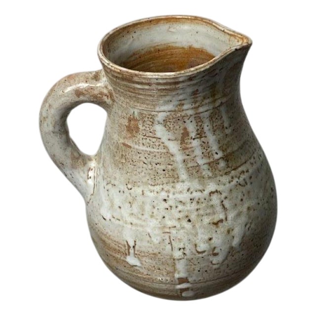 Sandstone Pitcher by Eugene Lion, 1920s For Sale