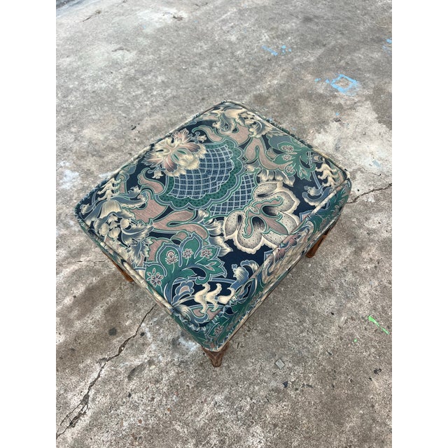 Late 19th Century French 19th Century Louis XVI Walnut Stool / Upholstery Seat For Sale - Image 5 of 11