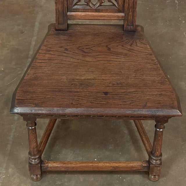 19th Century French Gothic Revival Chair For Sale - Image 12 of 13