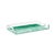 Modern Agate Malachite Acrylic Rectangle Decorative Tray, Small For Sale - Image 3 of 9