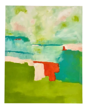 Untitled Abstract Painting by Jennifer Hopkins Wilcox