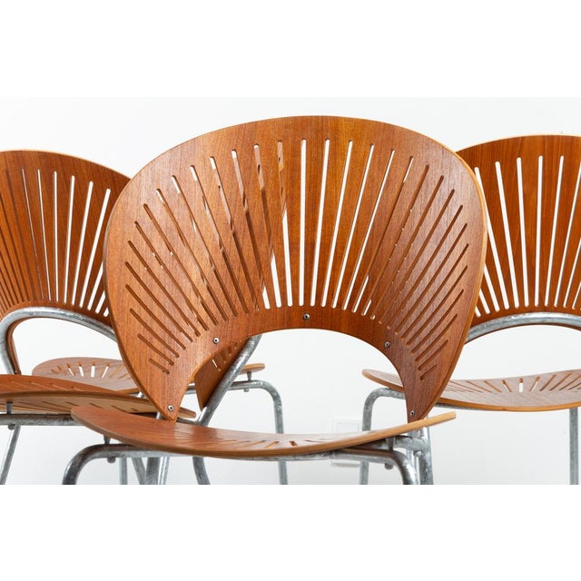 1990s Trinid Dining Chairs in Teak by Nanna Ditzel, 1990s, Set of 6 For Sale - Image 5 of 18