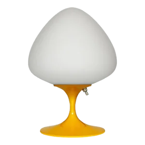 Stemlite Table Lamp by Designline in Bright Orange - Mid Century Retro Style