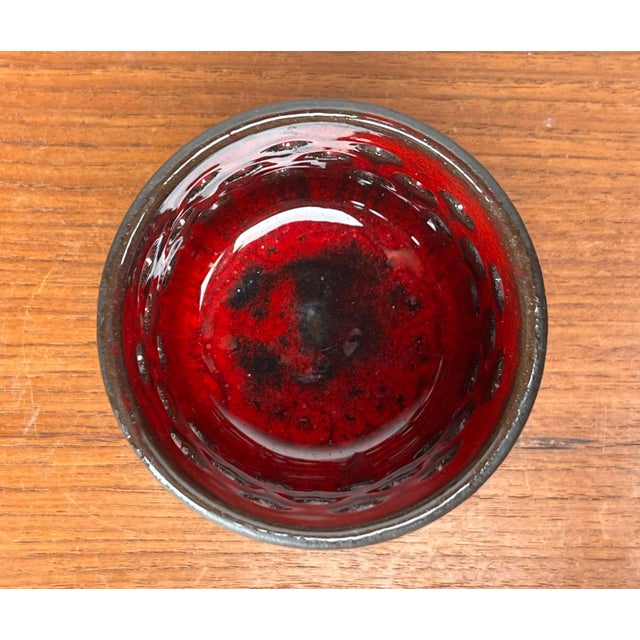 Mid-Century Modern Danish Studio Pottery Candleholder from Lehmann Pottery, 1960s For Sale - Image 13 of 18
