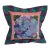Needlepoint Hydrangea Pillow Cover Only Fits 12" Form Blue Purple Green Handmade For Sale
