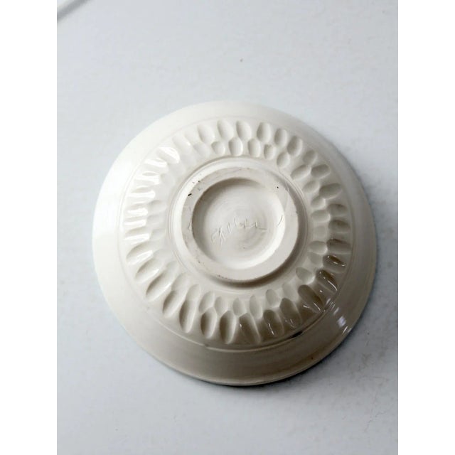 Turquoise Vintage Studio Pottery Bowl For Sale - Image 8 of 10