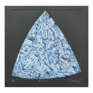 Jane Eddy Friend Diamond Color Etching