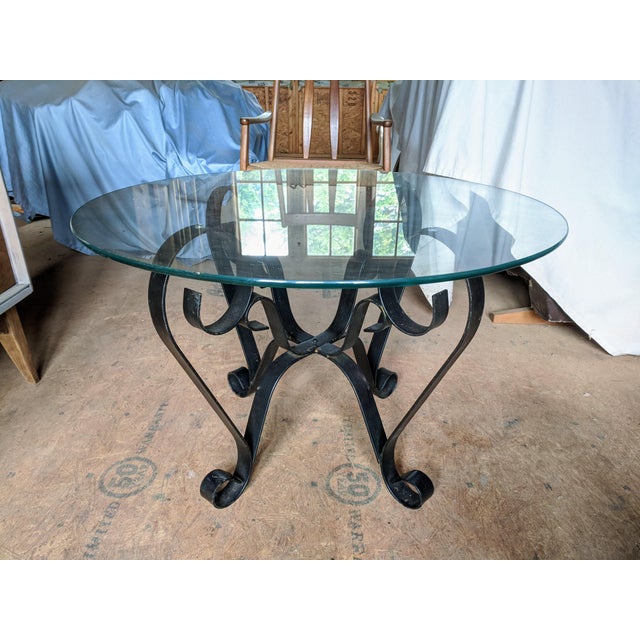 Hand Coffee Table Base Wrought Iron Coffee Table, 52 OFF