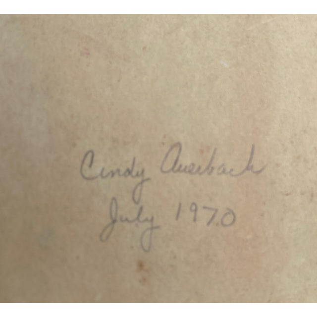 Paint Bulkhead Canal Oil Painting by Cindy Auerbach, Signed, 1970 For Sale - Image 7 of 8