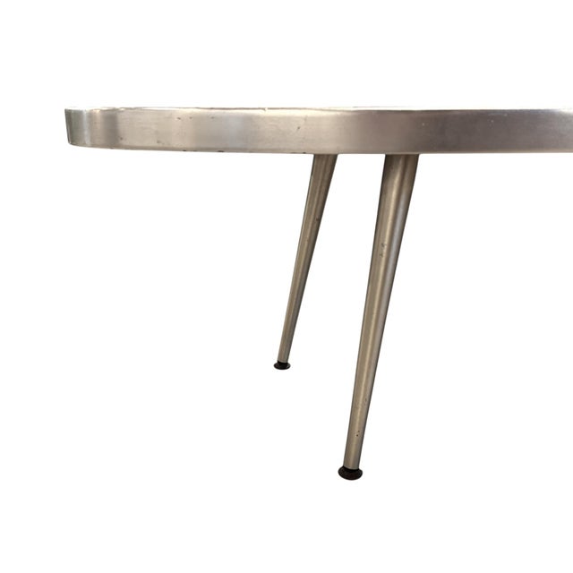1960s Gordon Martz Style Mosaic Surfboard Coffee Table For Sale - Image 5 of 5