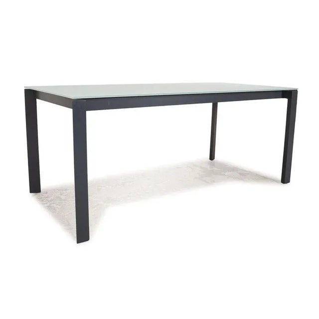 Modern Twice Glass Dining Table from Bonaldo For Sale - Image 3 of 11