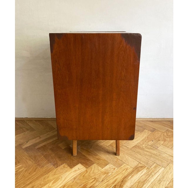 Mid-Century Czech Bespoke U-453 Cabinet by Jiří Jiroutek for Interier Praha, 1960s For Sale - Image 9 of 12